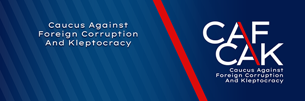 Caucus Against Foreign Corruption and Kleptocracy logo